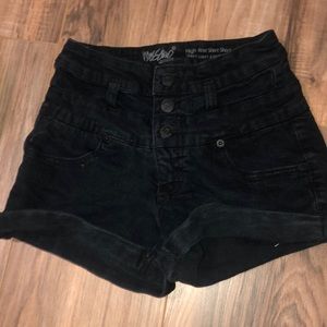 High waisted shorts